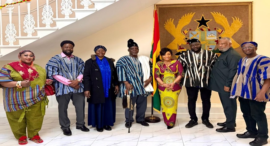 Dagbon Union UK Visit the Ghana High Commission